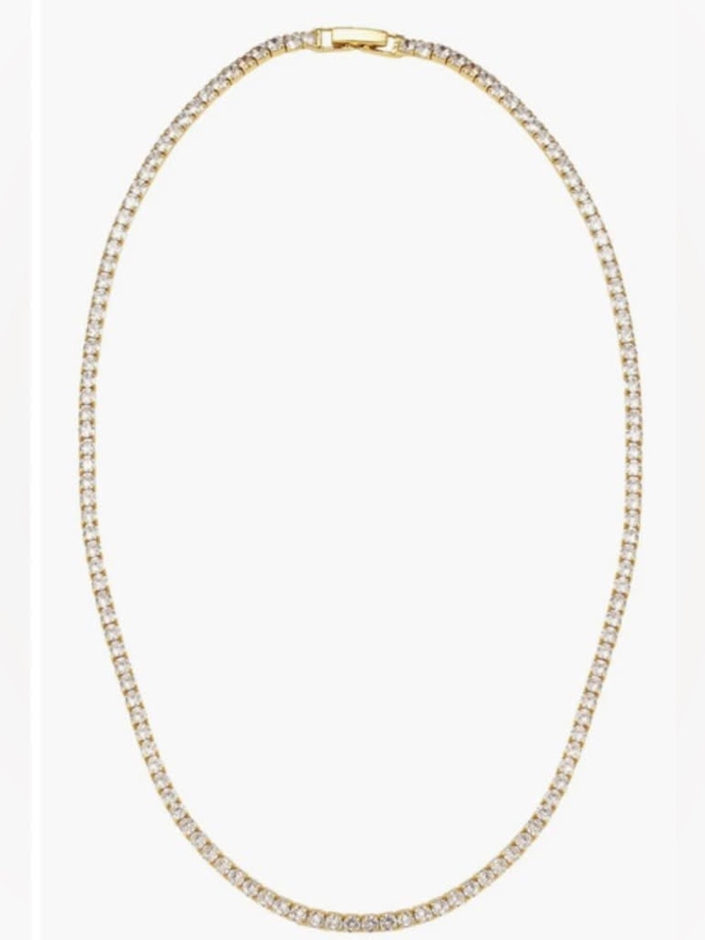 NWOT Adornia Crystal Tennis Necklace
MRSP $95